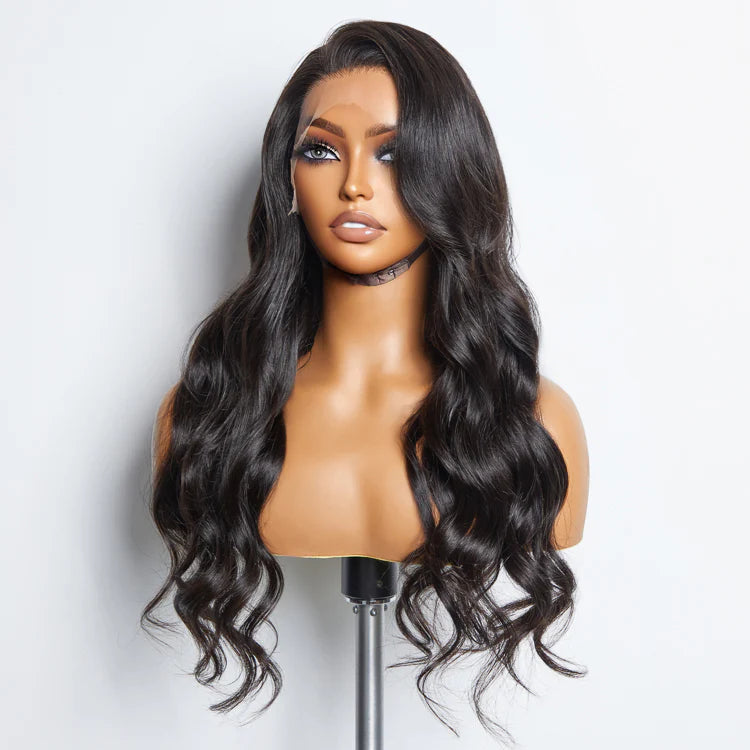 Bailey Hair Company Glueless 3D Cap Pre-bleached Body Wave 13x4 Transparent Lace Front Wig 150% Density
