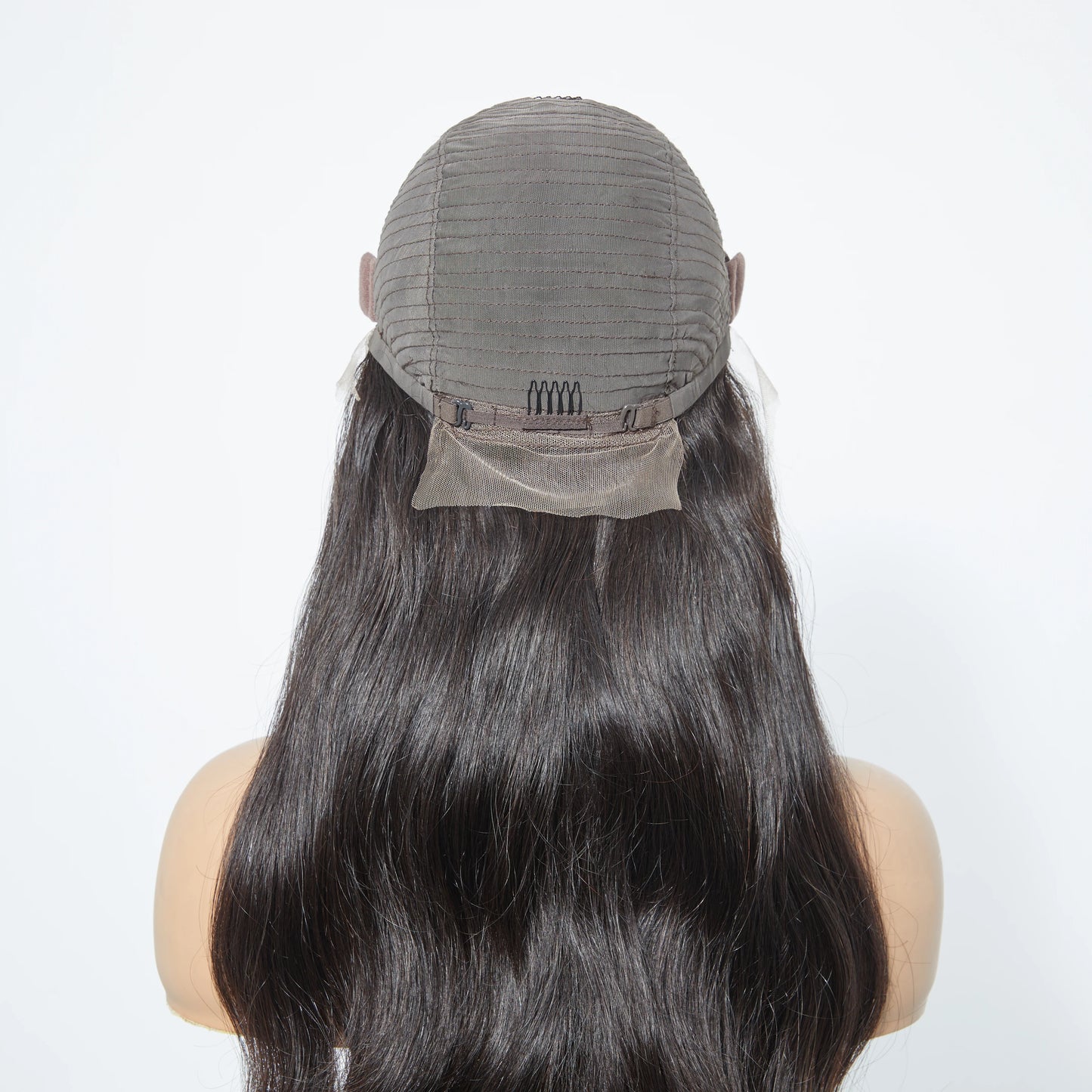Bailey Hair Company 13x6 Glueless 3D Cap Pre-bleached Body Wave Transparent Lace Front Wig 150% Density