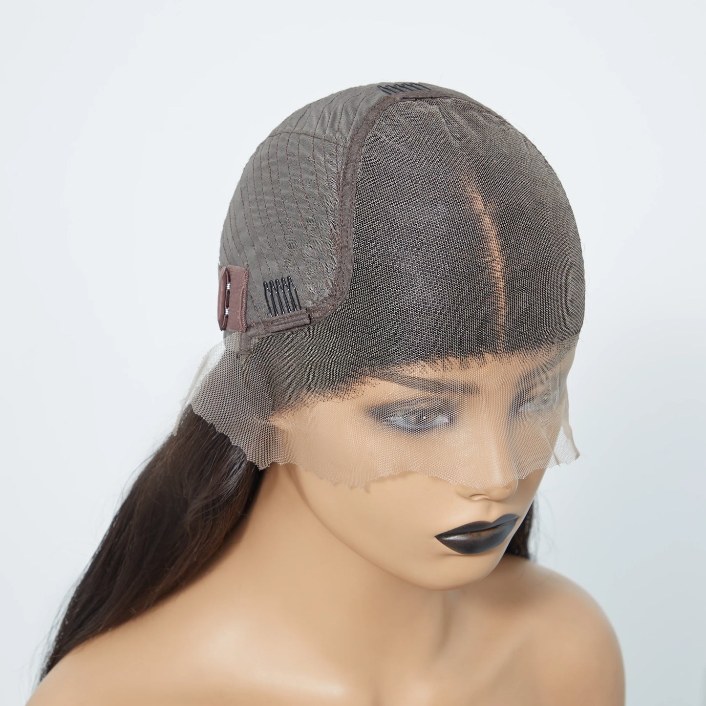 Bailey Hair Company 13x6 Glueless 3D Cap Pre-bleached Body Wave Transparent Lace Front Wig 150% Density