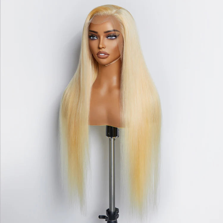 Bailey Hair Company 26-30 Inches Pre-Plucked 13"x4" #613 Straight Lace Frontal Wig 200% Density-100% Human Hair