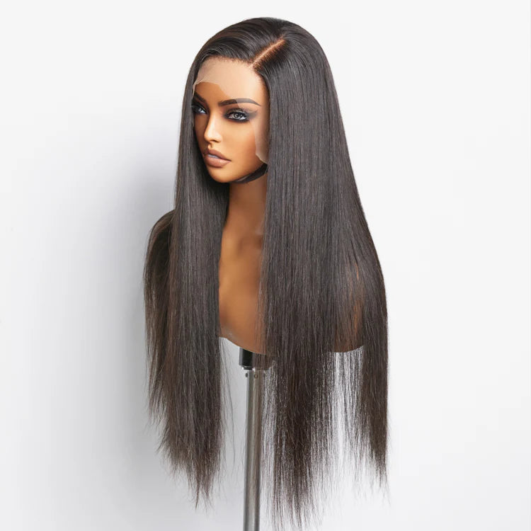 Bailey Hair Company Glueless 3D Cap Pre-bleached Straight 13x4 Transparent Lace Front Wig 150% Density