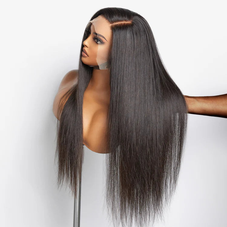 Bailey Hair Company Glueless 3D Cap Pre-bleached Straight 13x4 Transparent Lace Front Wig 150% Density