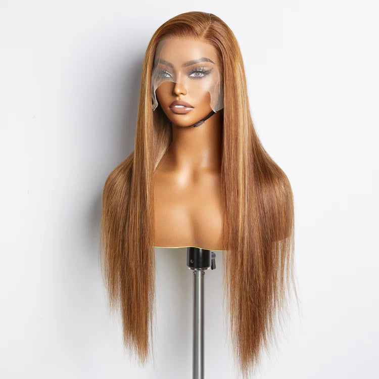 Bailey Hair Company 18-24 Inch Pre-Plucked 13"x4" Lace Front Straight Wig Free Part 150% Density-100% Human Hair