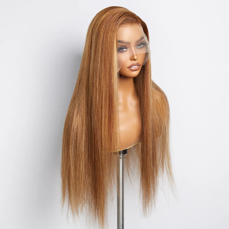 Bailey Hair Company 18-24 Inch Pre-Plucked 13"x4" Lace Front Straight Wig Free Part 150% Density-100% Human Hair