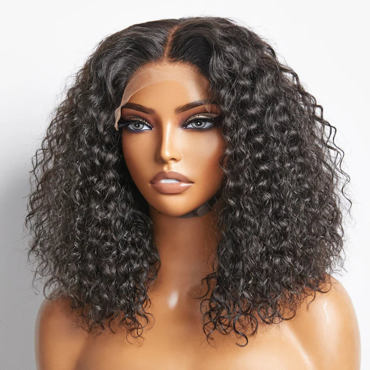 Bailey Hair Company 5x5 Glueless Lace Closure Bob Wig 150% Density Water Wave
