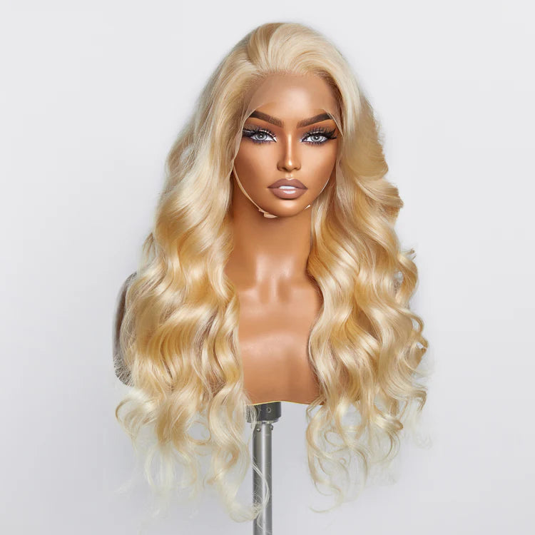 Bailey Hair Company 16-30 Inch Pre-Plucked 13"x4" #613 Body Wavy Lace Frontal Wigs 150% Density-100% Human Hair