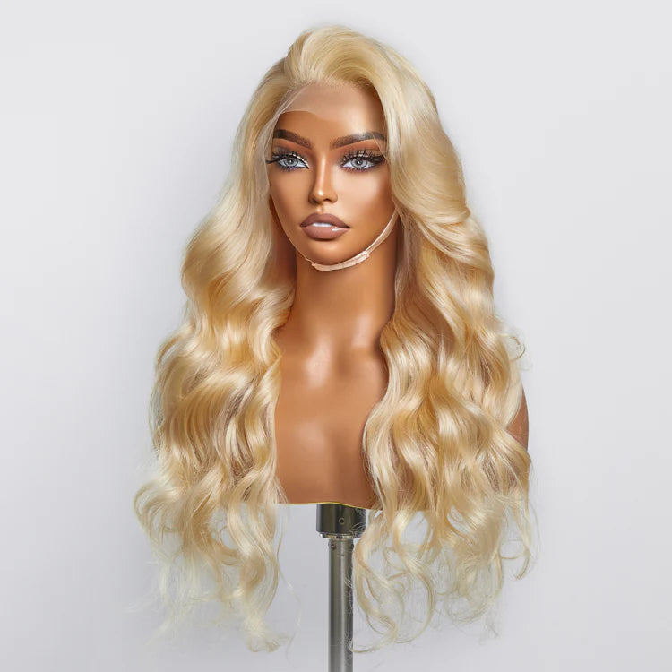 Bailey Hair Company 16-30 Inch Pre-Plucked 13"x4" #613 Body Wavy Lace Frontal Wigs 150% Density-100% Human Hair