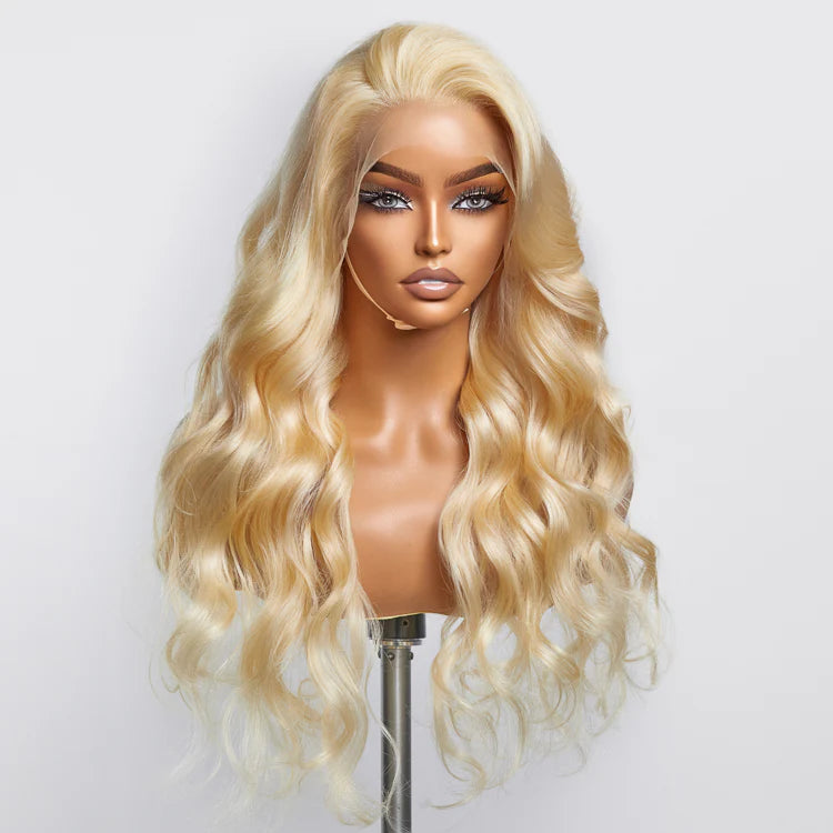 Bailey Hair Company 16-30 Inch Pre-Plucked 13"x4" #613 Body Wavy Lace Frontal Wigs 150% Density-100% Human Hair