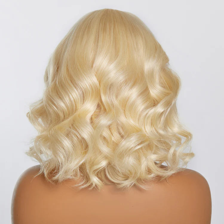 Bailey Hair Company #613 13x4 Pre-Plucked Lace Front Body Wave Bob Wig 150% Density
