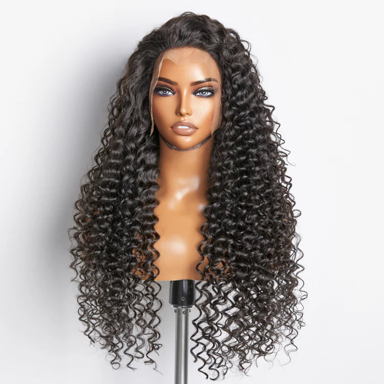 Bailey Hair Company 200% Density 13x4 Full Frontal Lace Wig Deep Wave