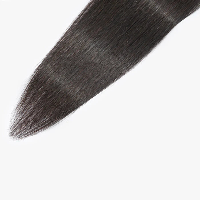 Bailey Hair Company 14-18 Inch Upgrade 2.0 5" x 5" HD Straight Free Parted Lace Closure #1B Natural Black