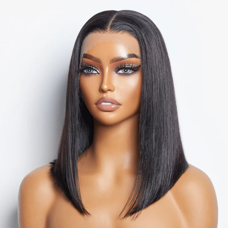 Bailey Hair Company Pre-Plucked 13x4 Lace Front Straight Bob Wig 150% Density