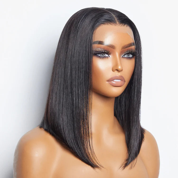 Bailey Hair Company Pre-Plucked 13x4 Lace Front Straight Bob Wig 150% Density