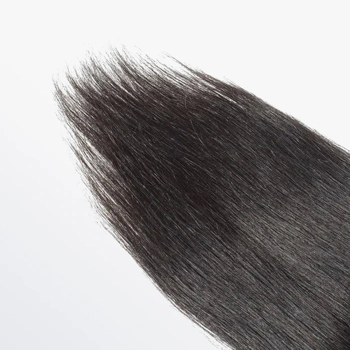 Bailey Hair Company 12-20 Inch 4.5" x 4.5" Upgrade Straight Free Parted Lace Closure #1B Natural Black