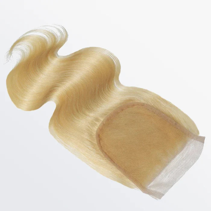Bailey Hair Company 12-20 Inch 4" x 4" Body Wavy Free Parted #613 Lace Closure
