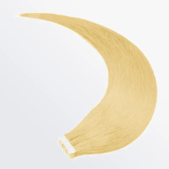 Bailey Hair Company Premium Quality Straight Tape In Remy Hair Extensions #613 Lightest Blonde