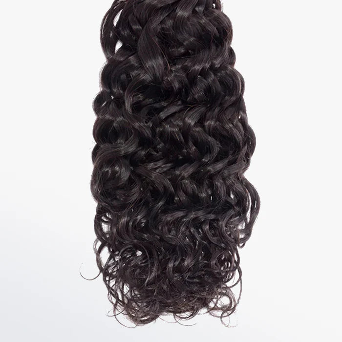 Bailey Hair Company 10-30 Inch Water Wave Virgin Brazilian Hair #1B Natural Black