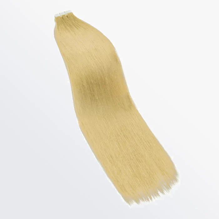 Bailey Hair Company Premium Quality Straight Tape In Remy Hair Extensions #613 Lightest Blonde