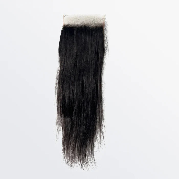 Bailey Hair Company 12-20 Inch 5" x 5" Straight Free Parted Lace Closure #1B Natural Black