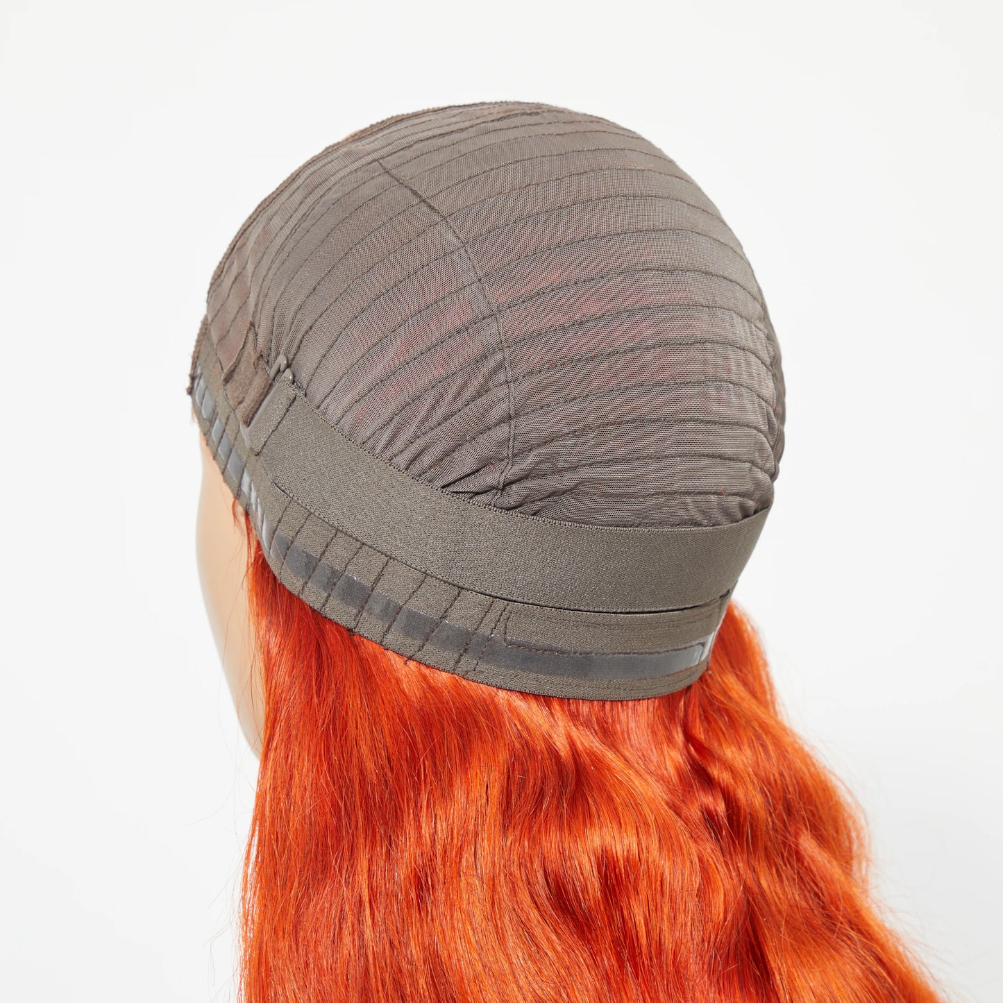 Bailey Hair Company 24 Inches 5"x5" Body Wavy Wear & Go Glueless #Orange Lace Closure Wig-100% Human Hair