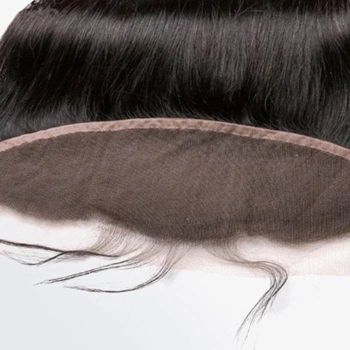 Bailey Hair Company 14-20 Inch 13" x 4" Straight Free Parted Frontal #1B Natural Black