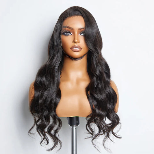 Bailey Hair Company Glueless 3D Cap Pre-bleached Body Wave 13x4 Transparent Lace Front Wig 150% Density