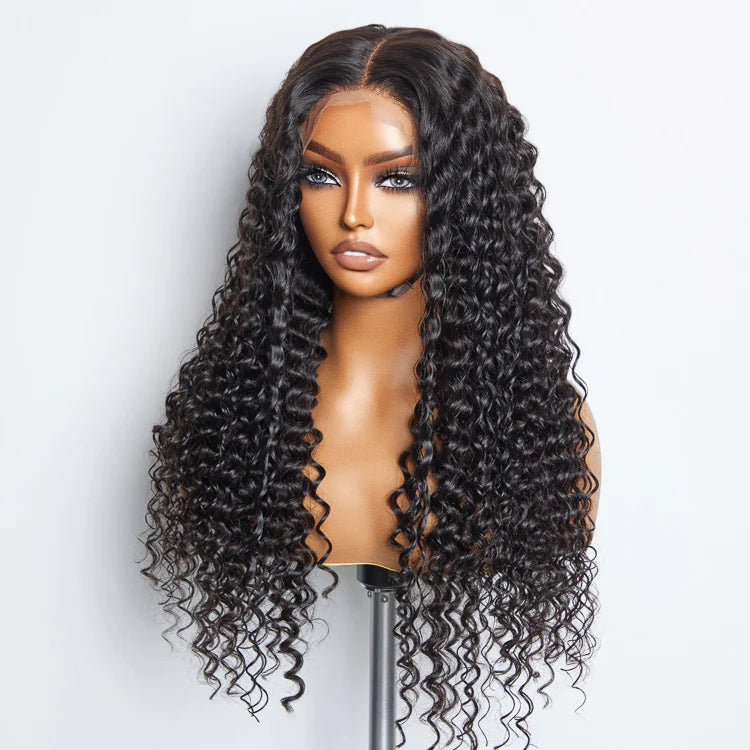 Bailey Hair Company 5x5 Glueless Lace Closure Wig 180% Density Deep Wave