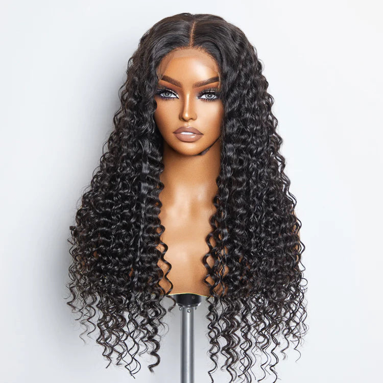 Bailey Hair Company 5x5 Glueless Lace Closure Wig 180% Density Deep Wave