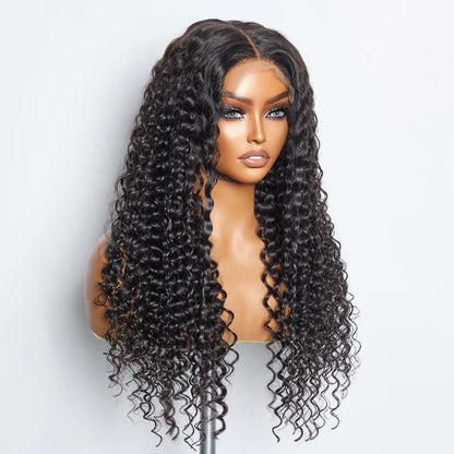 Bailey Hair Company 5x5 Glueless Lace Closure Wig 180% Density Deep Wave