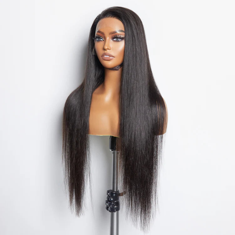 Bailey Hair Company Glueless 3D Cap Pre-bleached Deep Wave 13x4 Transparent Lace Front Wig 150% Density