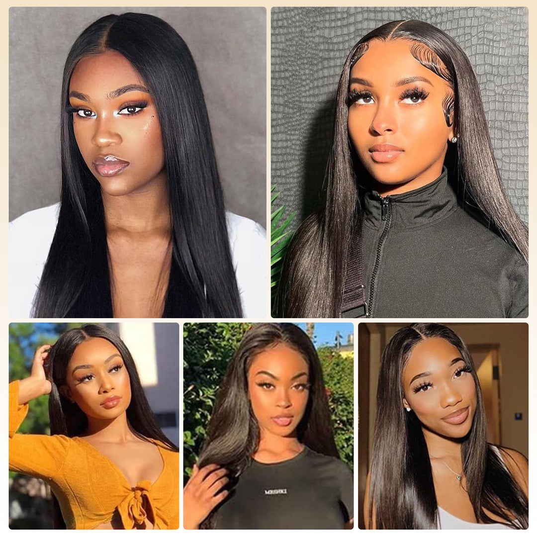 Straight Indian Virgin Human Hair Bundle(Premium)