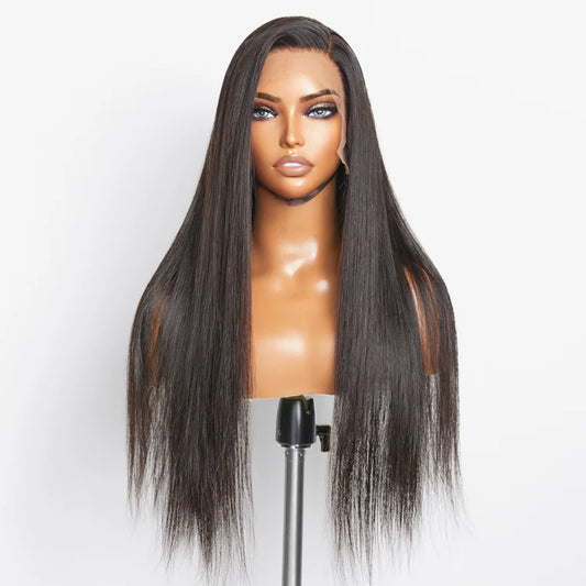 Bailey Hair Company Glueless 3D Cap Pre-bleached Straight 13x4 Transparent Lace Front Wig 150% Density