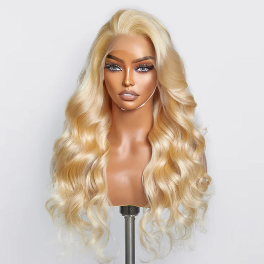 Bailey Hair Company 16-30 Inch Pre-Plucked 13"x4" #613 Body Wavy Lace Frontal Wigs 150% Density-100% Human Hair