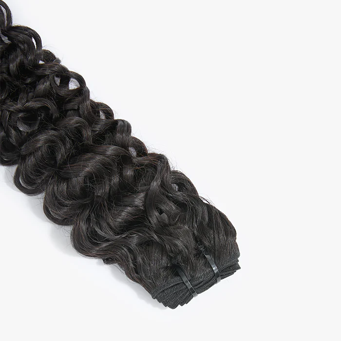 Bailey Hair Company 18-26 Inches Raw Vietnam Hair Bundles Burmese Curly #1B Natural Black