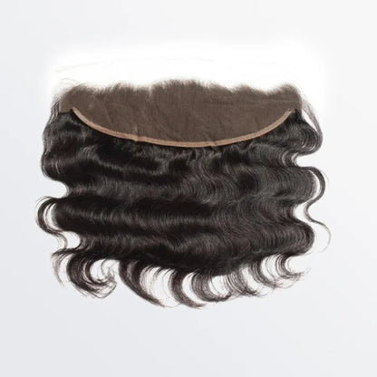 Bailey Hair Company 14-20 Inch 13" x 4" HD Body Wavy Free Parted Frontal #1B Natural Black