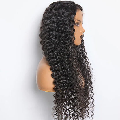 Bailey Hair Company 180% Density HD 13x4 Full Frontal Lace Wig Deep Wave