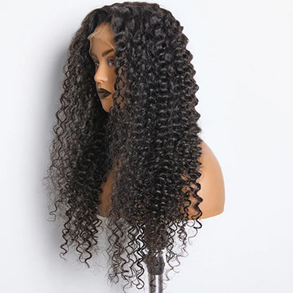 Bailey Hair Company 180% Density HD 13x4 Full Frontal Lace Wig Deep Curly