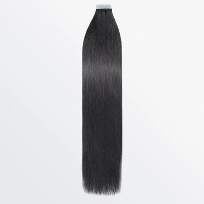 Bailey Hair Company Premium Quality Straight Tape In Remy Hair Extensions #1 Jet Black