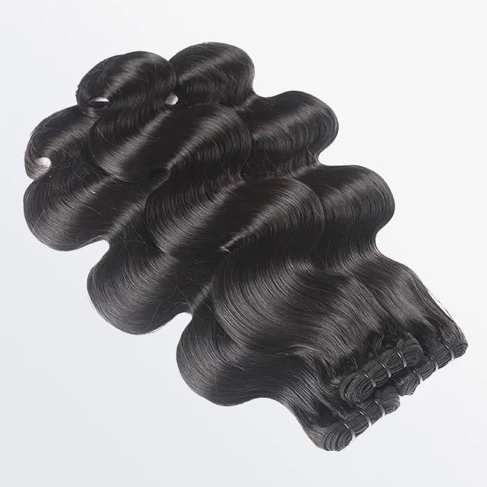 14-30 Inches Raw Vietnam Hair Bundles Body Wavy #1B Natural Black