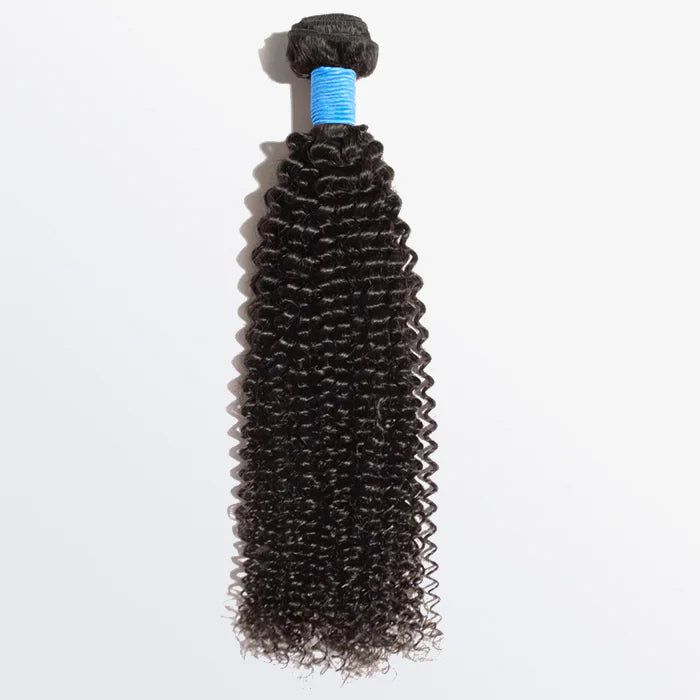 Bailey Hair Company 10-30 Inch Kinky Curly Virgin Brazilian Hair #1B Natural Black