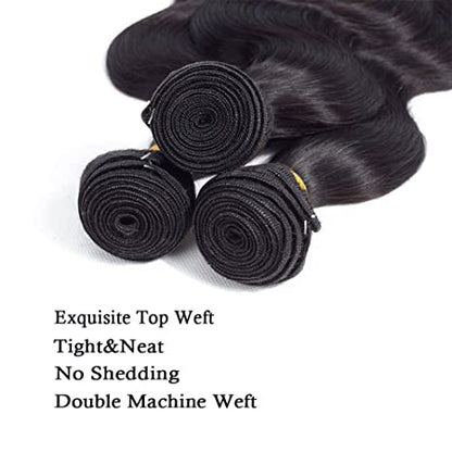 Straight Indian Virgin Human Hair Bundle(Premium)