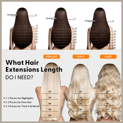 Bailey Hair Company I Tip Hair Extensions Natural Remy Human Hair (#8 Light Brown)