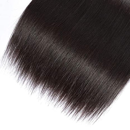 Straight Indian Virgin Human Hair Bundle(Premium)