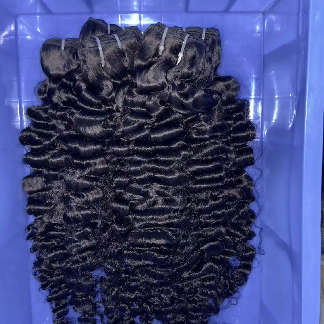 Riverwood Burmese Curly Indian Virgin Hair Bundle (Premium)