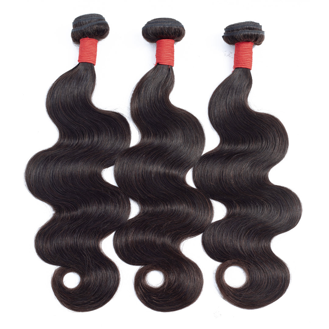 Riverwood Body Wave Indian Virgin Human Hair Bundle(Premium)