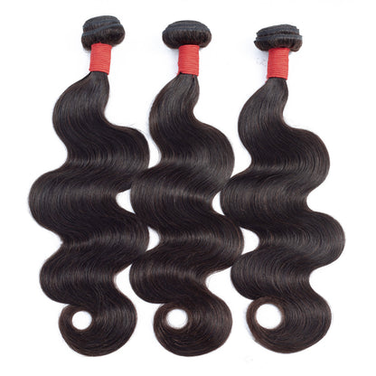 Riverwood Body Wave Indian Virgin Human Hair Bundle(Premium)