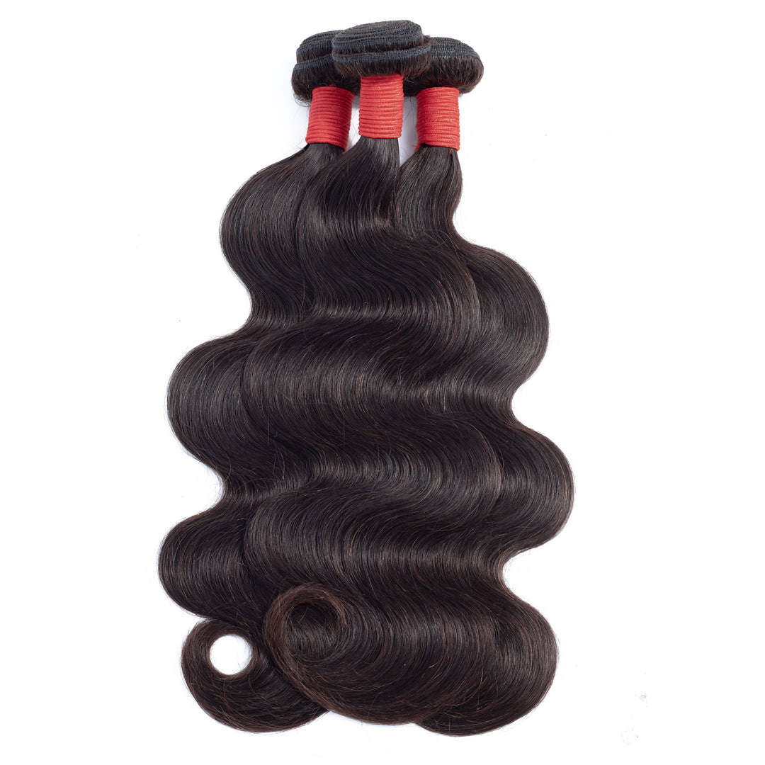 Riverwood Body Wave Indian Virgin Human Hair Bundle(Premium)