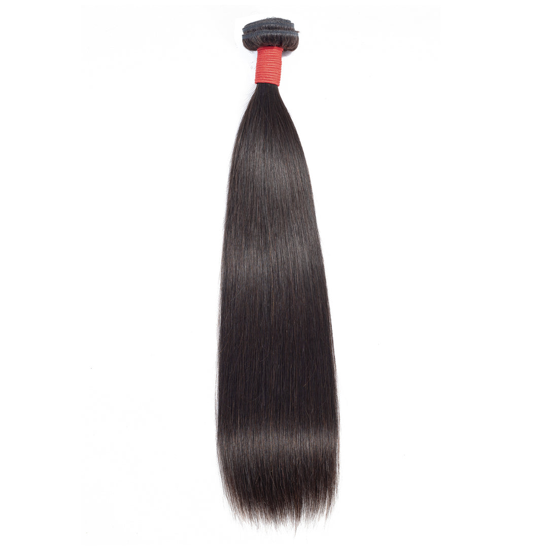 Straight Indian Virgin Human Hair Bundle(Premium)