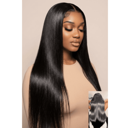 Straight Indian Virgin Human Hair Bundle(Premium)