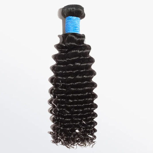 10-30 Inch Kinky Curly Virgin Brazilian Hair #1B Natural Black